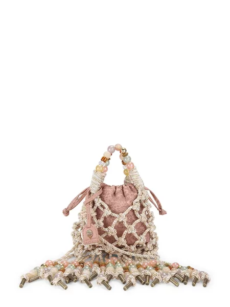Kurt Geiger Geantă tip sac Mini Macrame bej