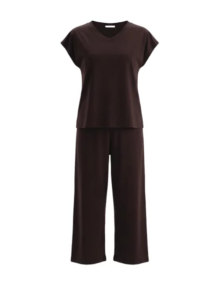 Dagi Pižama temno rjava