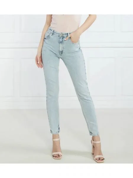 GUESS Blugi SUPER HIGH SKINNY | Skinny fit albastru