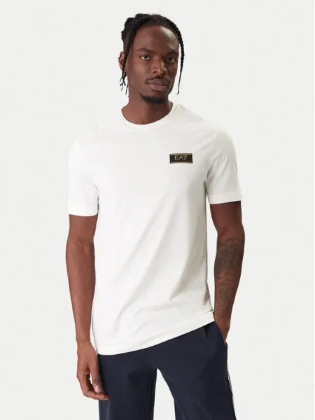 Emporio Armani Tricou Écru alb