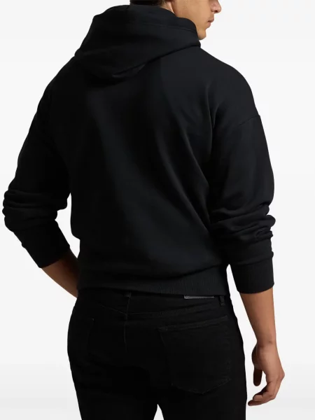 Polo Polo Ralph Lauren cu imagine de lână de costum verde