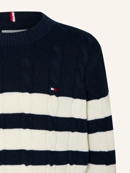 Tommy Hilfiger Swetry blau biały