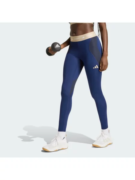 Legíny Techfit Workout Color Block modré