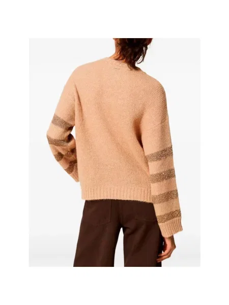 Sweter Twinset beżowy