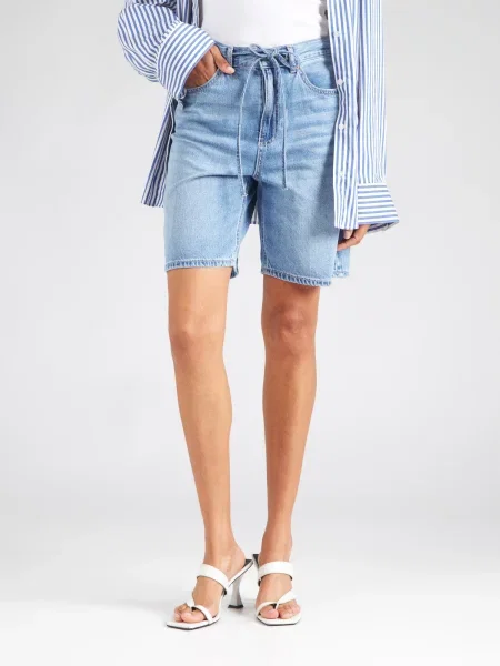 VERO MODA Traperice VMVILLA traper plavi