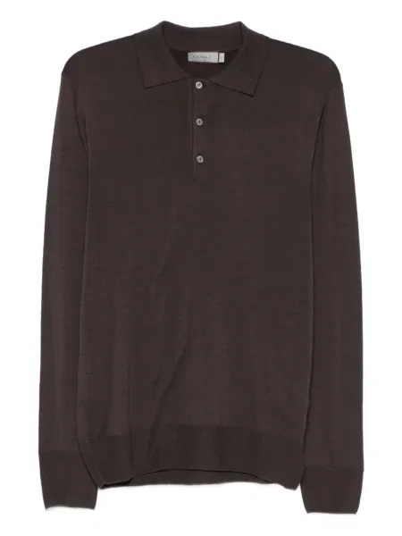 Tricou polo Canali maro