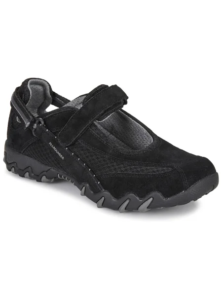 Pantofi Allrounder By Mephisto din piele de căprioară negru