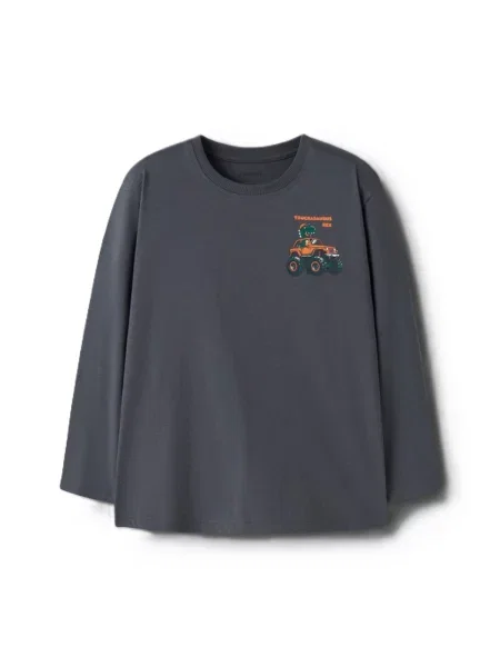 NAME IT Tricou NMMVELIX albastru noapte / verde închis / portocaliu / amestacat alb
