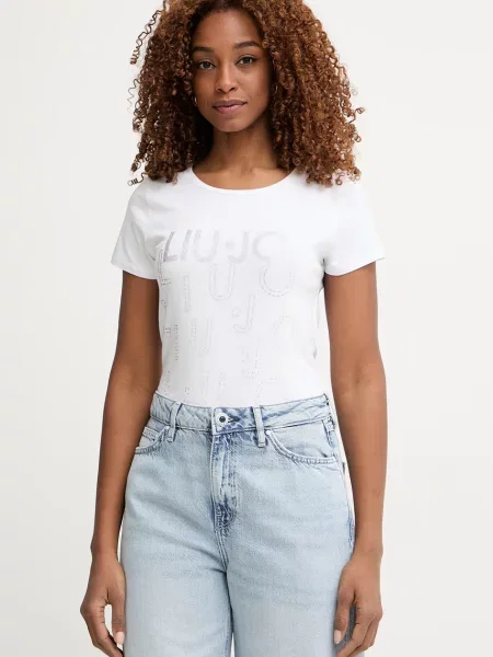 Liu Jo T-shirt z beżowa