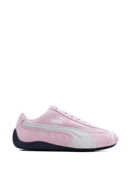 Sneakerși Puma cu dungi cu autograf roz