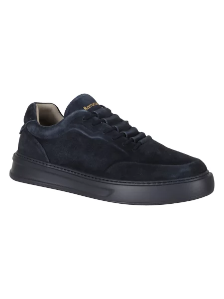 Sneakersy Barracuda zamszowe niebieskie