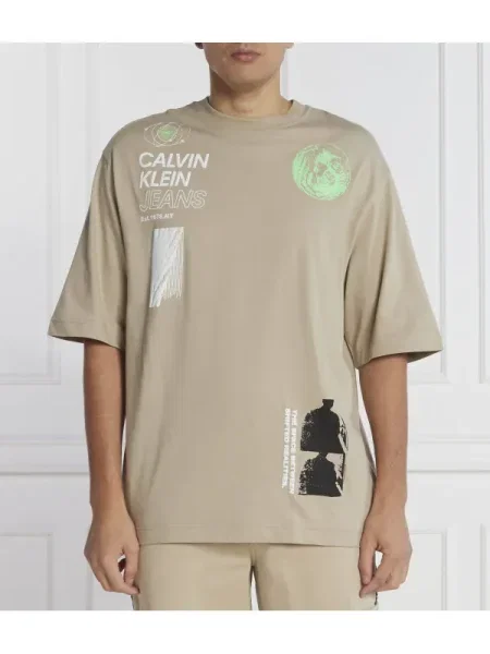 Calvin Klein Jeans Tricou bej