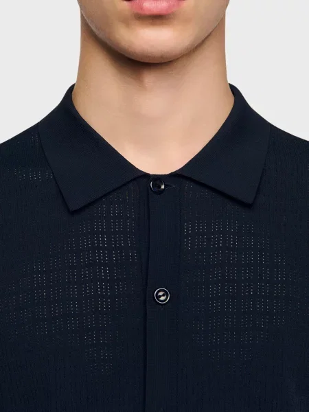 Кардиган Sandro синий