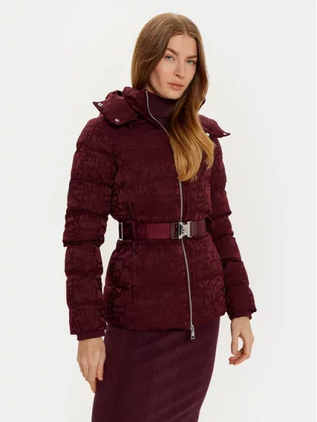 Puhovka Elisabetta Franchi rdeča