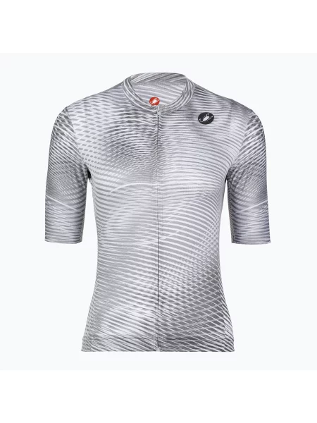 Tricou de ciclism pentru femei Castelli Cosmic Vortex gray gri