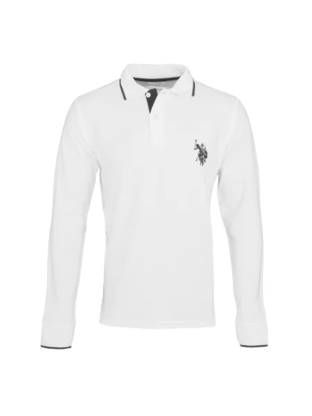 U.S. POLO ASSN. Majica črna bela