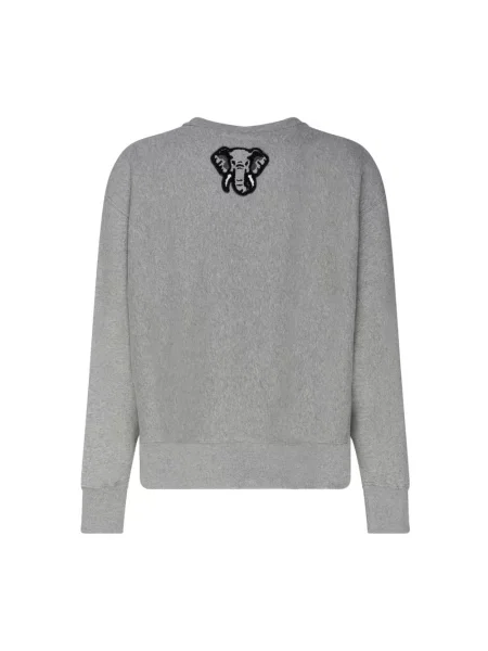 Bluza Kenzo z logo szara