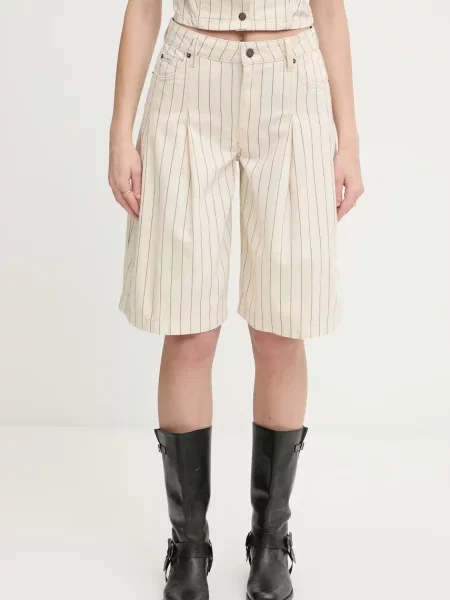 Guess Jeans szorty beżowe