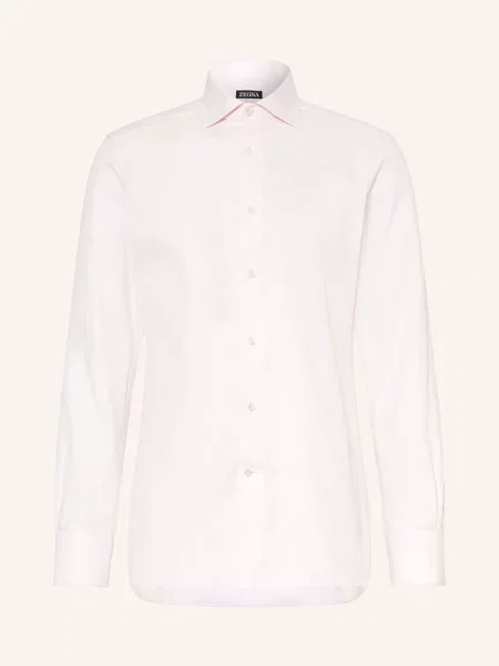 Zegna Košile Regular Fit světle růžová