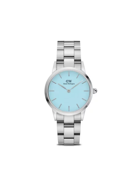 Pantaloni Daniel Wellington albastru