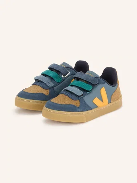 Veja Sneakersy Small tmavě / velbloudí / oranžová modrá