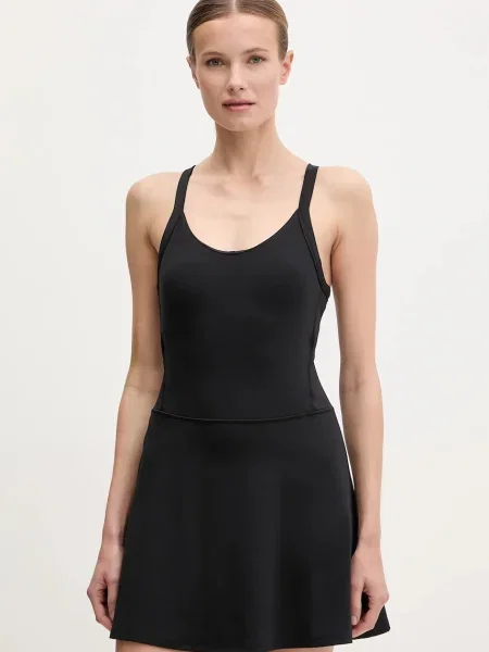 Under Armour sukienka sportowa Meridian mini rozkloszowana czarny