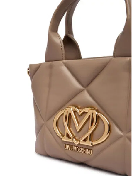 Torbica LOVE MOSCHINO Tamno bež