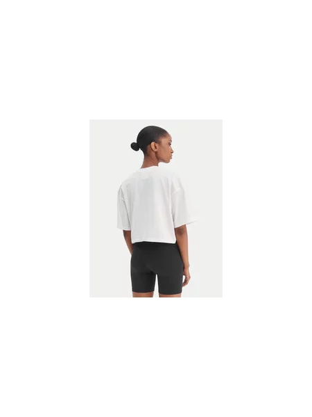 Reebok Póló Reebok x Ewa Chodakowska Relaxed Fit fehér