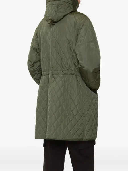Geacă parka Burberry verde