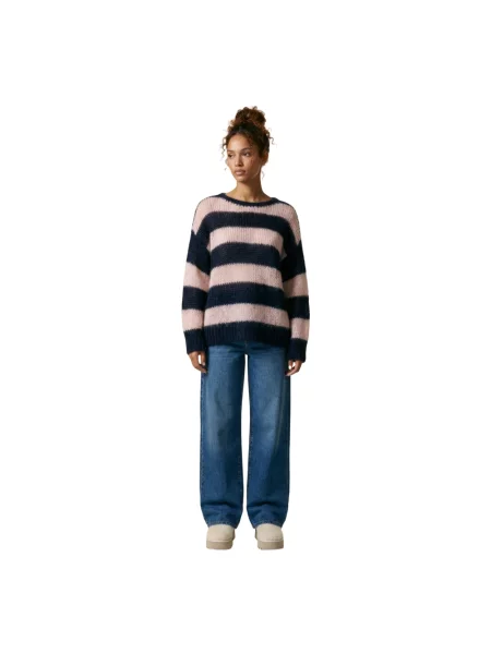 Dzianinowy sweter American Dreams różowy