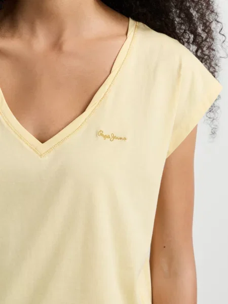 Tričko Pepe Jeans žltá