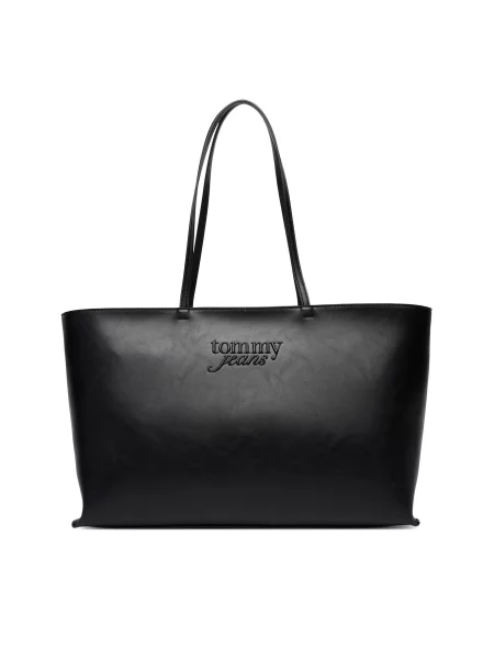 Tommy Jeans Shopper torba MUST' crna