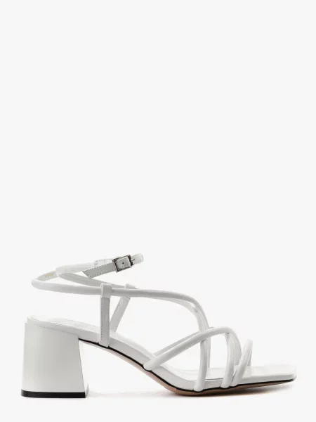 Шкіряні Босоніжки LeBERDES білий