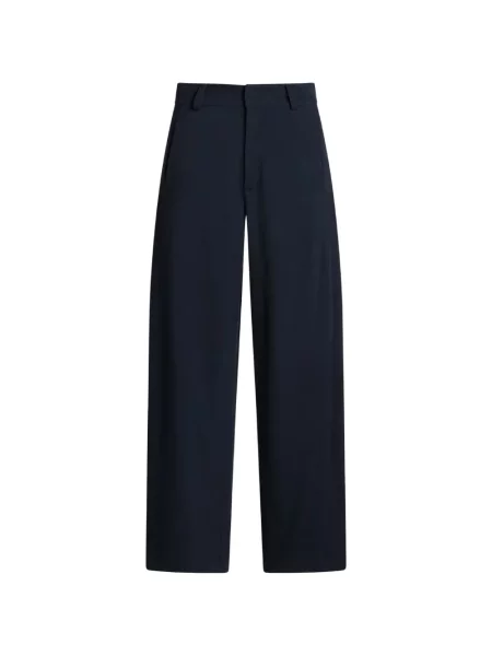 Pantaloni Kiton de lână albastru
