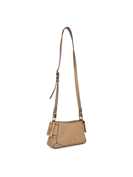 Torebka crossbody Love Moschino beżowa