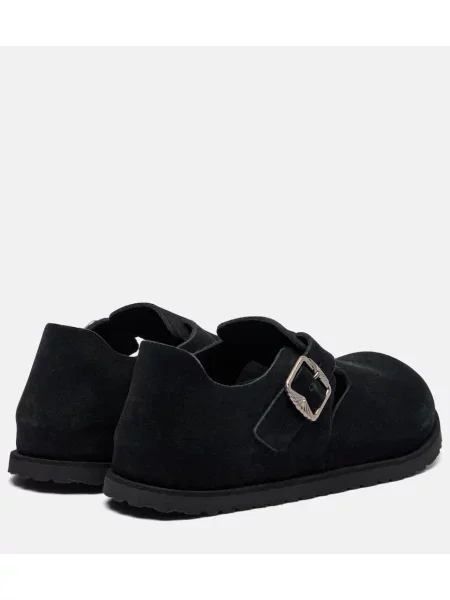 Pantofi loafer Birkenstock 1774 din piele de căprioară negru