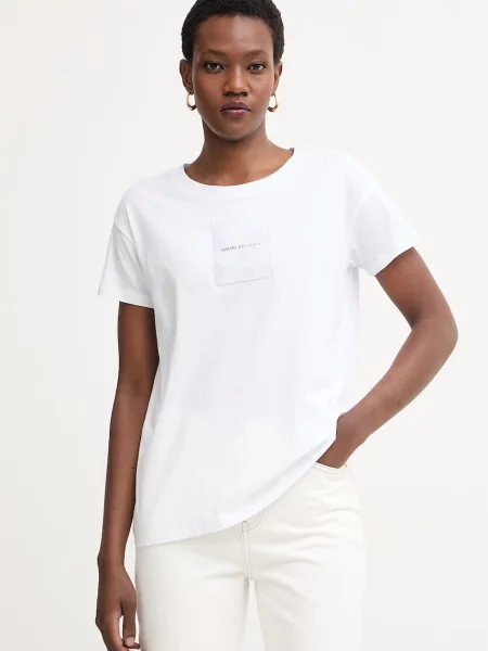 Armani Exchange T-shirt biała