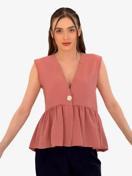 Bigdart Bluza Blusen staro roza