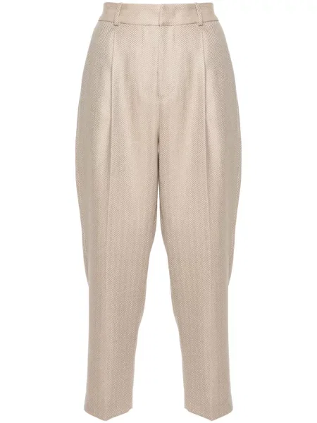 Pantaloni Pt Torino cu model herringbone