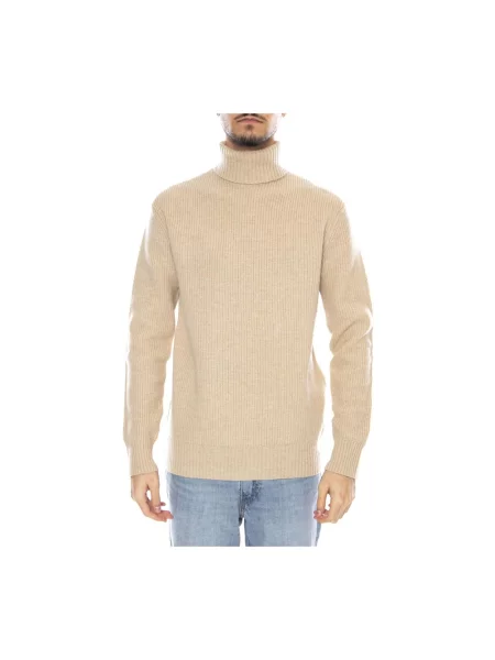 Sweter z golfem Minimum szary