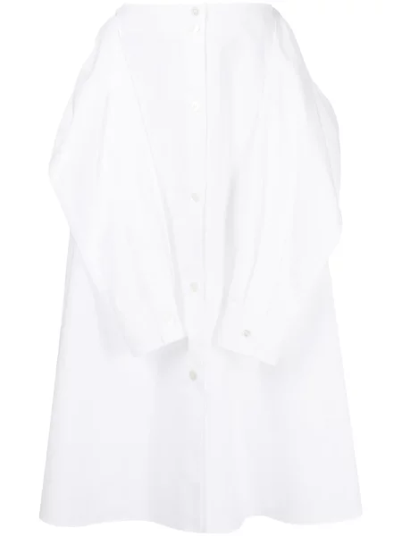 Fustă Mm6 Maison Margiela alb