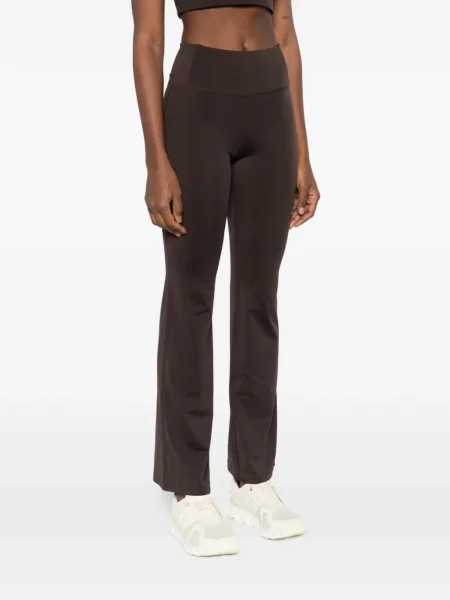 Pantaloni Girlfriend Collective maro