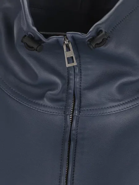 Gulerat geanta de piele Loewe albastru