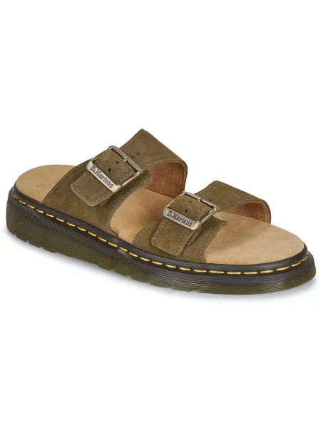 Natikači Dr. Martens iz semiša kaki