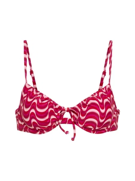 LSCN by LASCANA Bikini zgornji del roza bela