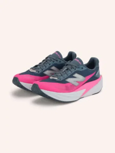 New Balance Běžecké Boty Fuelcell Rebel neonově růžová / tmavě šedá modré