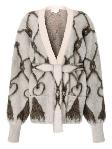 Cardigan Genny cu imprimeu geometric