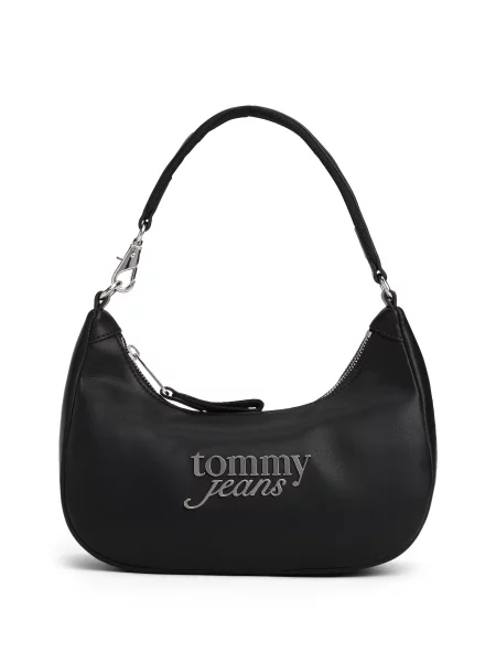 Geanta crossbody Tommy Jeans negru