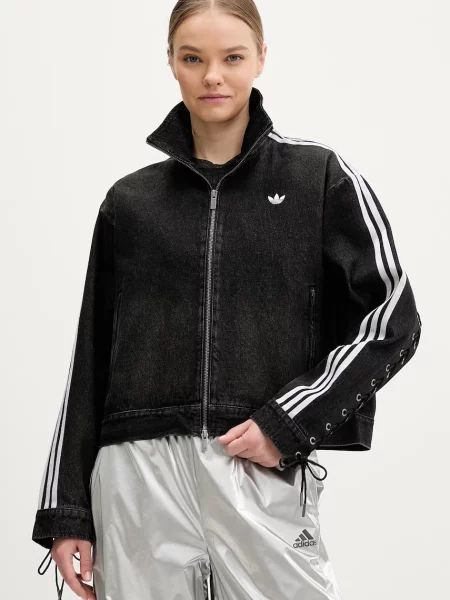 Adidas Originals geacă jeans negru