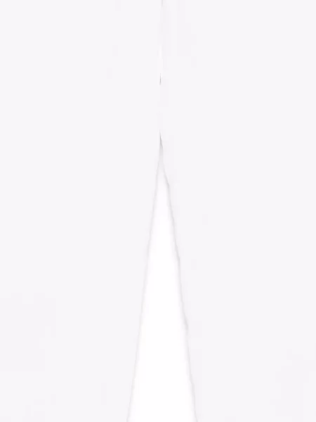 Pantaloni Eleventy alb